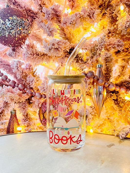 All I want for Christmas is more BOOKS cup