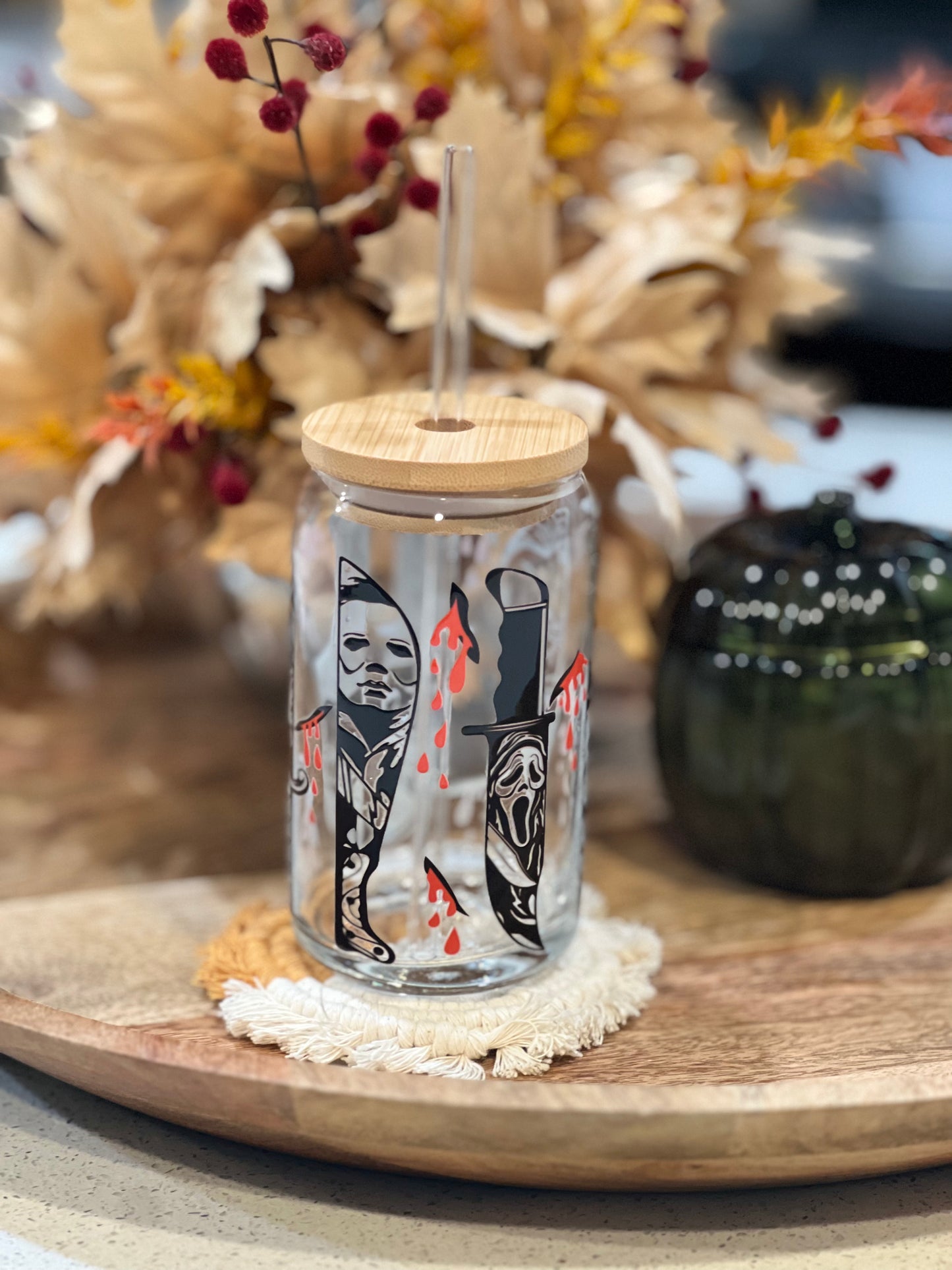 Halloween Knives cup