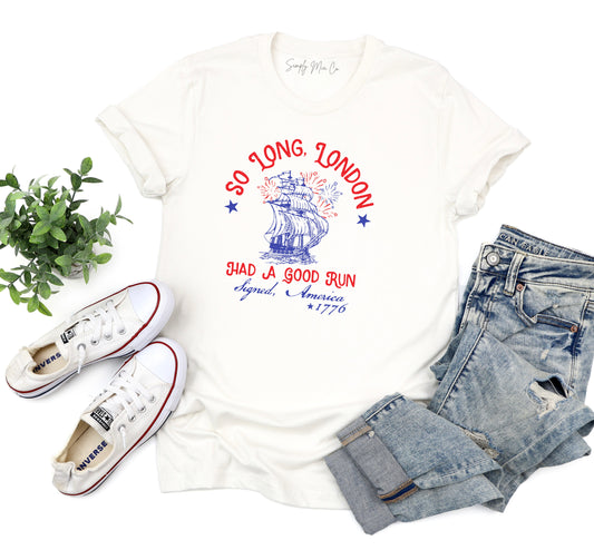 So Long, London 1776