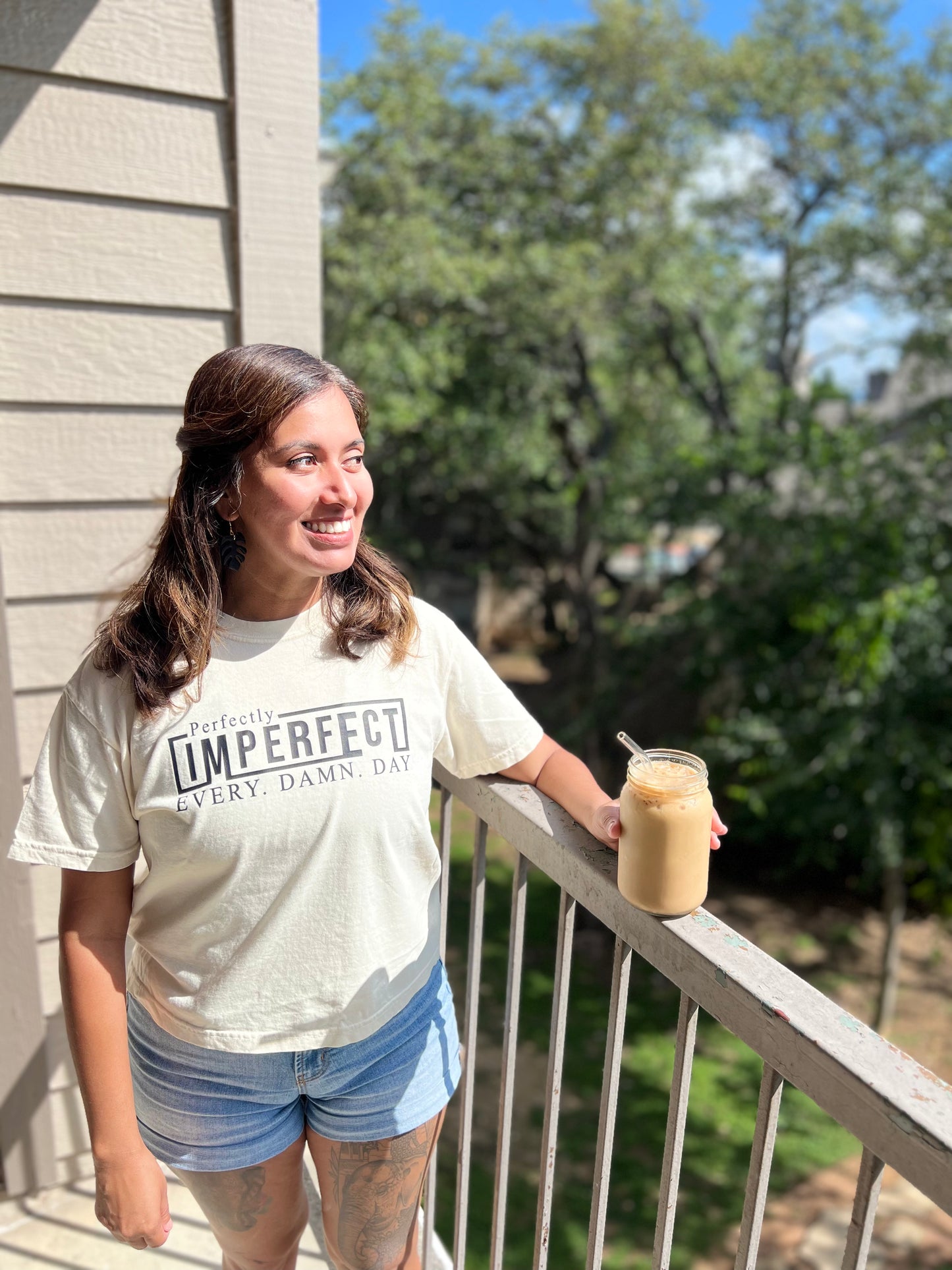 Perfectly Imperfect Women's Boxy tee