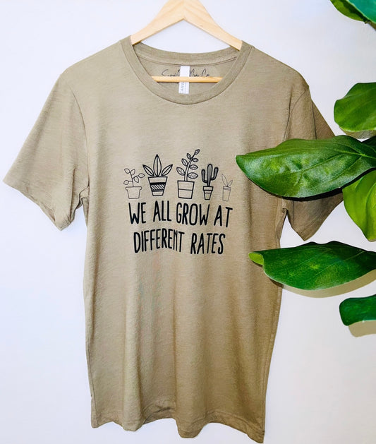 We All Grow At Different Rates